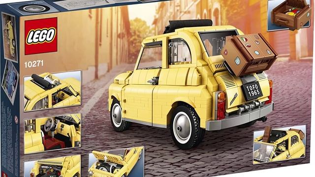 ONLY ($89.99) FREE Shipping, LEGO Creator Expert Fiat 500 Toy Car , New 2020 (960 Pieces) смотреть онлайн