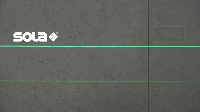 SOLA Lasers | CROSSLINE P2 GREEN – the green self-levelling line and point laser смотреть онлайн