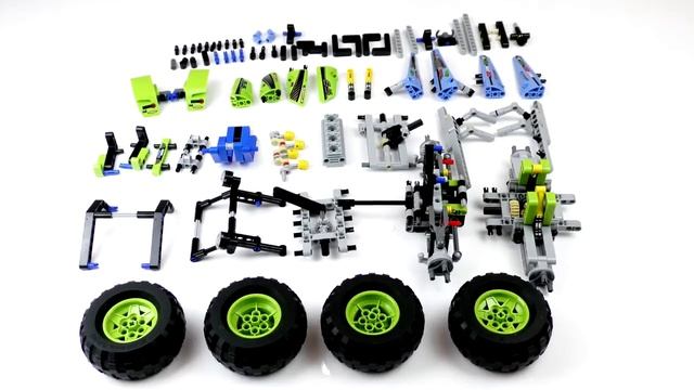 Лего Техник 42037 Внедорожник Сборка и обзор набора Лего Техник Lego Technic Кикидо смотреть онлайн