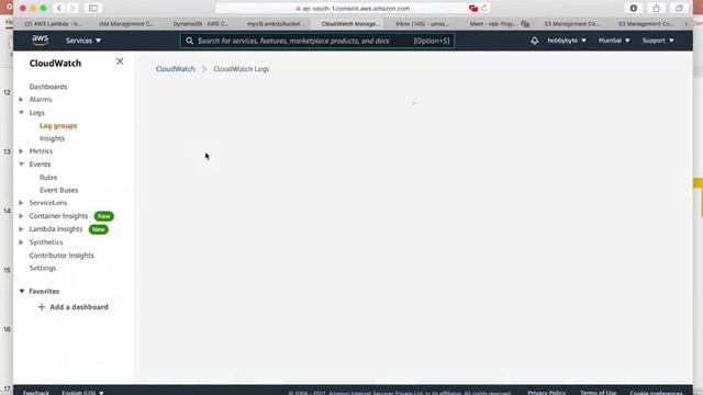 AWS Json S3 Lambda CloudWatch Part1 смотреть онлайн