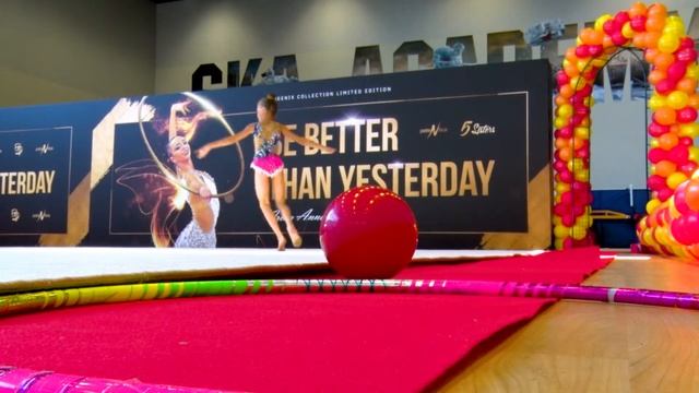 Художественная гимнастка Ефремова Ксения б/п | Кубок 5sisters смотреть онлайн