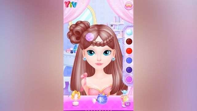 Sweet Princess Hair Salon - Makeover Games - Baby Games Videos смотреть онлайн