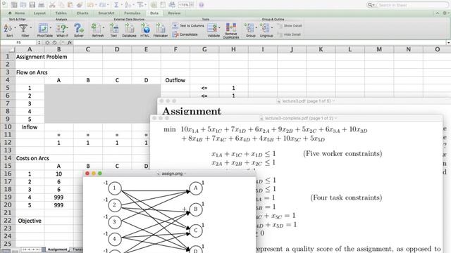 Linear Programming: Assignment with Excel Solver (Network Flows Part 2) смотреть онлайн