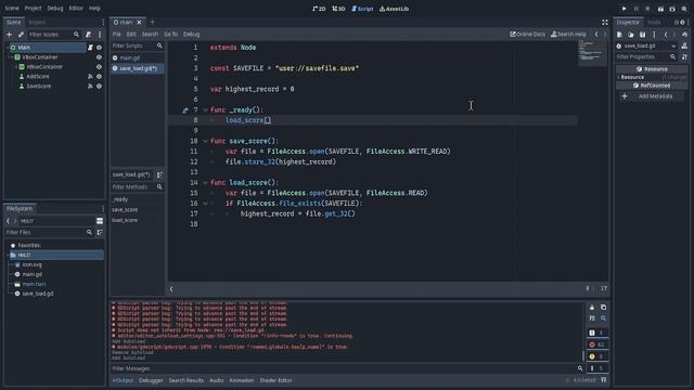 [Godot 4] How to Make Score Record with FileAccess under 5 Minutes смотреть онлайн