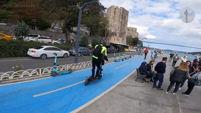 Bosphorus Electric Scooter Group Ride Istanbul Dualtron Thunder 2 Ultra 2 Zero 10x смотреть онлайн