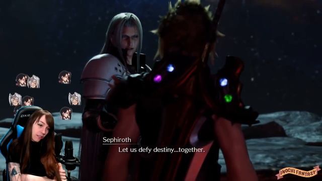 FF7 R (fangirl) ENDING REACTION | Inochifantasy смотреть онлайн