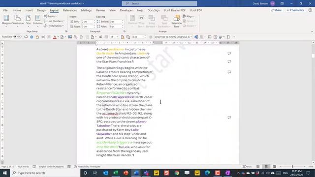 MS WORD Sections: complex page numbering & headers/footer scenarios смотреть онлайн