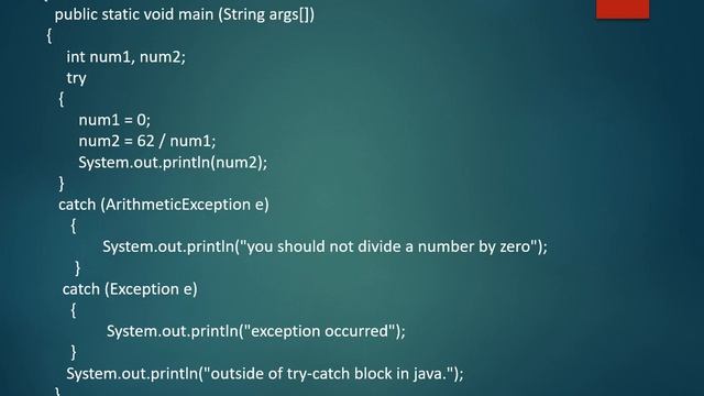 Exception Handling in java By NAGARJUNA B смотреть онлайн