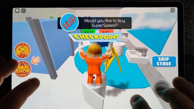 Roblox - Escape Prison Obby New Update Full Gameplay Walkthrough Game смотреть онлайн
