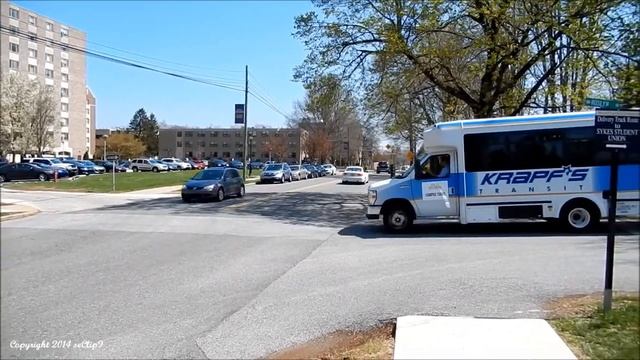 WCU Campus Tour/Krapf's Ford E-450/Glaval Universal 4/26/2014 смотреть онлайн
