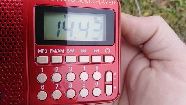 Радиоприёмник Pobuze (Habong) F170, приём на КВ в дневное время. смотреть онлайн