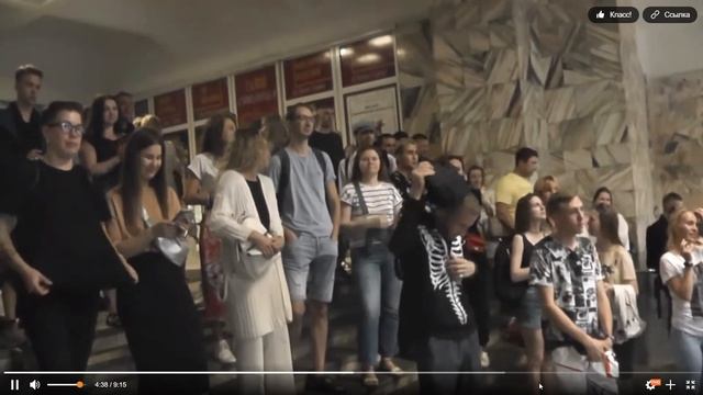 Вышла.Спела.Покорила.Метро "Площадь Ленина". Новосибирск смотреть онлайн