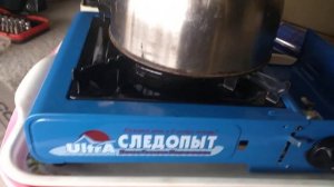 Переделка туристической газовой плитки .