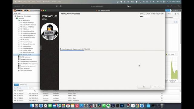 Install Oracle Linux 9 on Proxmox смотреть онлайн