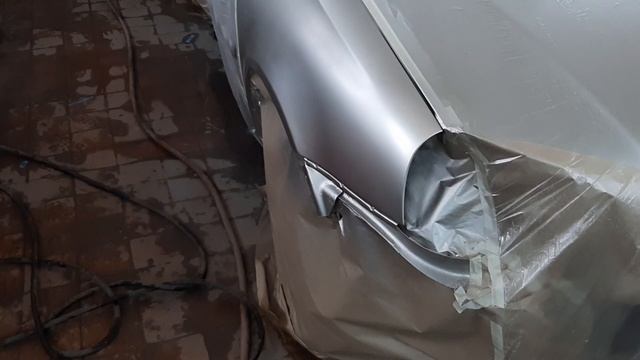 Покраска Лады Калины по БОЛЬНЫМ МЕСТАМ. #LadaKalina смотреть онлайн