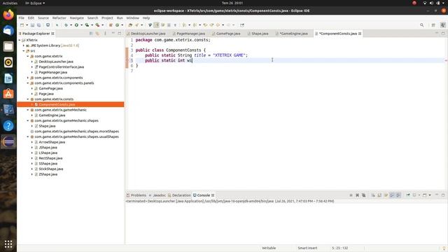 Java ile tetris kodlayalım #7 oyunun fizik motoru yapılmaya başlandı смотреть онлайн