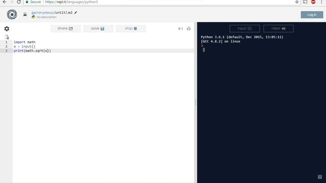 Python Programming - Import MATH смотреть онлайн