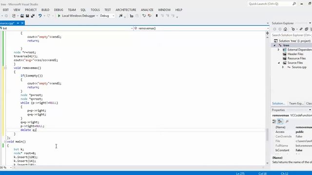 remove or delete the max node or min node form binary tree смотреть онлайн