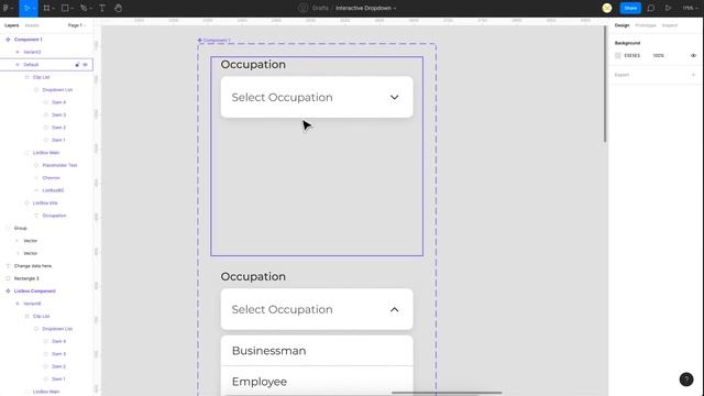 How to Create an Interactive/Functional Dropdown in Figma смотреть онлайн