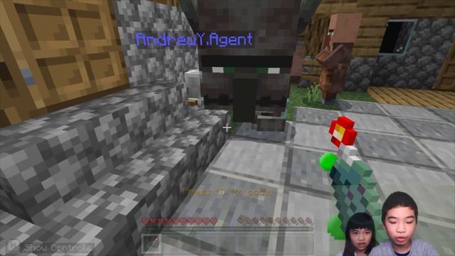 How to Code *TALE OF TWO VILLAGES* in MINECRAFT: Education Edition Hour of Code w/ PYTHON Part 2 смотреть онлайн