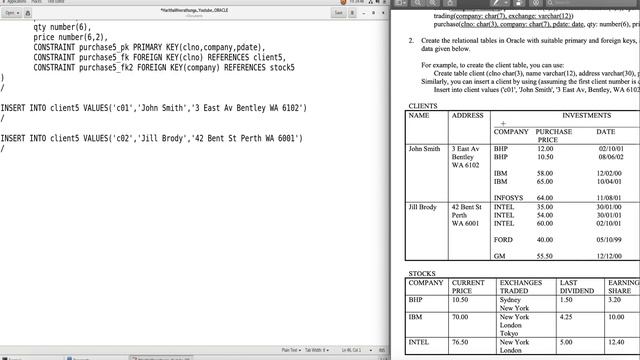Oracle Database in Sinhala - 3 - Inserting Values to Tables смотреть онлайн
