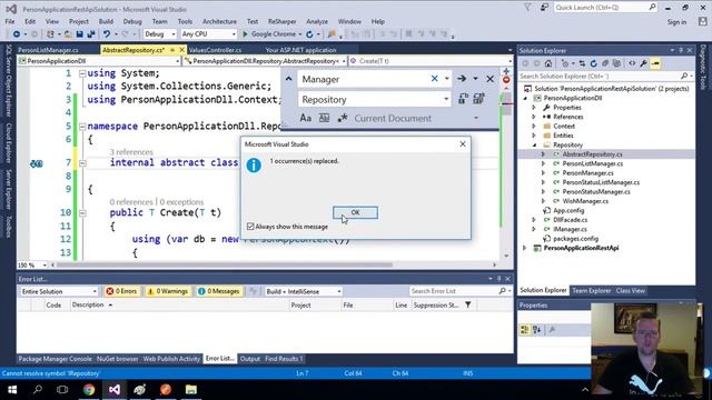 Convert to Repository Pattern смотреть онлайн