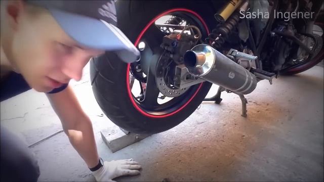 Как Натянуть Цепь на Мотоцикле смотреть онлайн