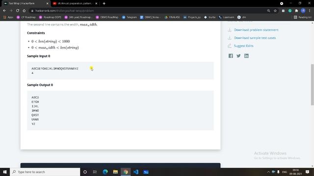 Text Wrap python HackerRank solution|| #Python #HackerRank#text_wrap #Techiecodebuddy|| HackerRank смотреть онлайн