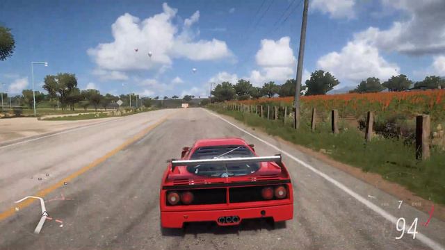 Forza Horizon 5 - Ferrari F40 competizione 800Hp RWD