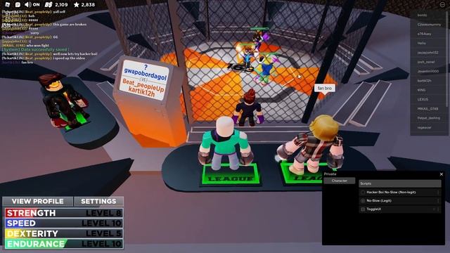 Roblox Boxing league Script смотреть онлайн