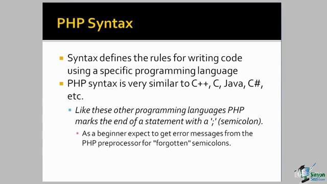 Learn Free PHP Programming-Course Part 1 смотреть онлайн