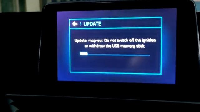 Peugeot 3008 SUV Map Update Procedure from USB смотреть онлайн