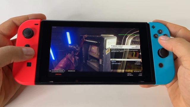 Rebel Galaxy Outlaw | Nintendo Switch handheld gameplay смотреть онлайн