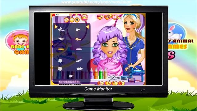 Видео игра, Свадебная прическа невесты, обзор игры смотреть онлайн