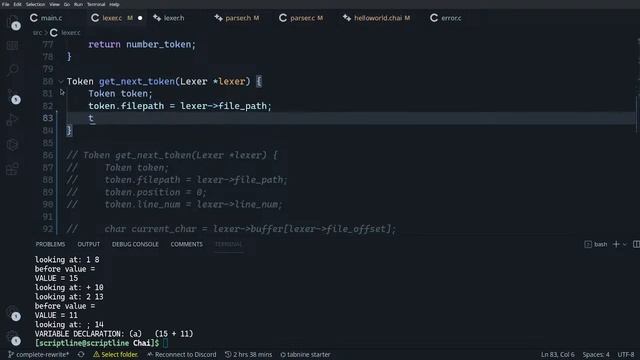 Programming Language in C - Writing a parser смотреть онлайн