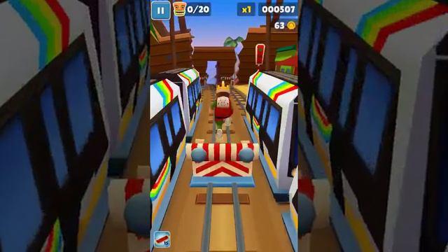 Взломаная игра сабвей через Lucky Patcher. извините за тихий звук! смотреть онлайн