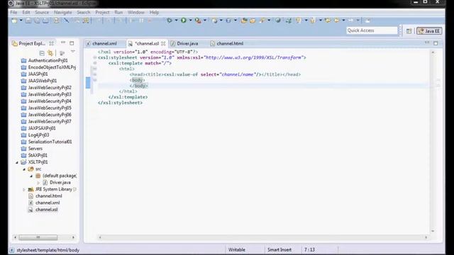 XSLT (01) - Transform XML смотреть онлайн
