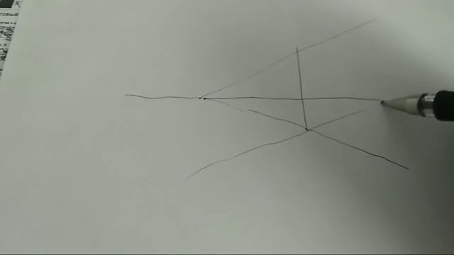 Рисование комнаты с двумя точками схода в перспективе. смотреть онлайн