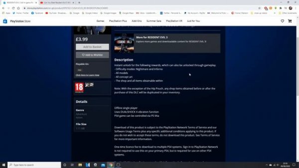 Resident Evil 3 All in Game Rewards Unlock DLC Info