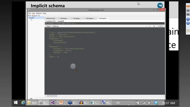 Getting started with MongoDB and NoSQL in .NET and C# смотреть онлайн