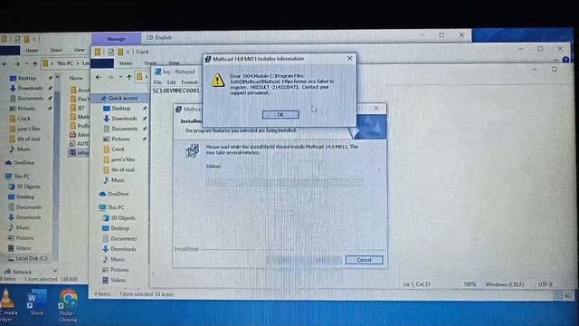 how to install mathcad14 part 2. pls check the description смотреть онлайн