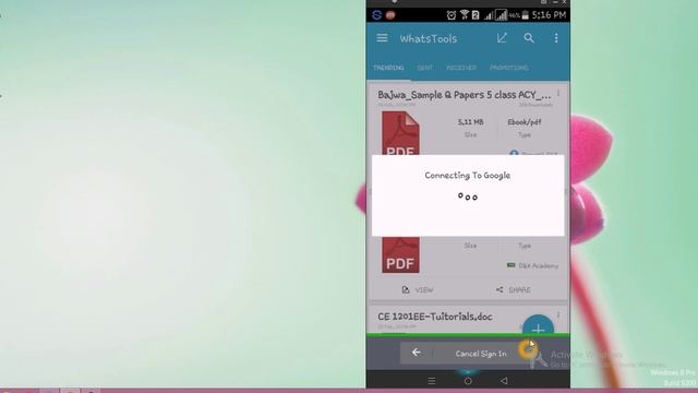How to share PDF,Doc,Excel, Apk, Rar and Zip files on WhatsApp-[in Telugu] смотреть онлайн