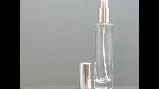 1.7 oz (50ml) Slim Clear Glass Cylinder Bottle (Heavy Base Bottom) with Fine Mist Spray Pumps смотреть онлайн