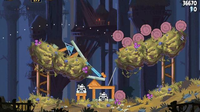 Angry Birds Star Wars 5-2 Moon of Endor 3 Star Walkthrough смотреть онлайн