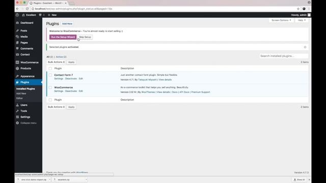 Excellent WordPress Theme One Click Demo Setup смотреть онлайн