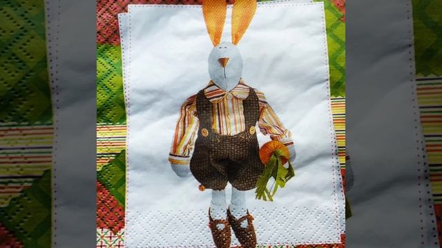 Декупаж. Новые салфетки. смотреть онлайн