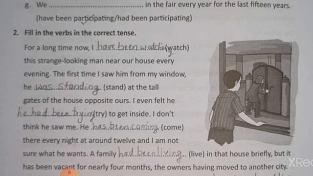 English/Class 7/Worksheet 6/Exercise смотреть онлайн