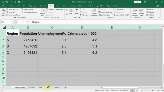 115 - #EXCEL TEXT TO COLUMN DATA смотреть онлайн