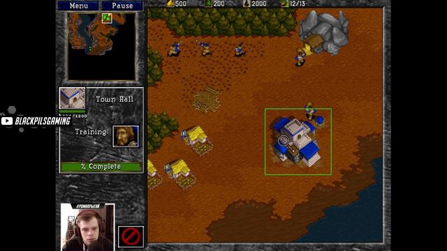 Прохождение Warcraft 2 Tides of Darkness. Human compaign. Grim Batol | Кампания людей смотреть онлайн