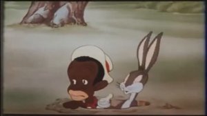 Кролик Багз Банни и маленький охотник??